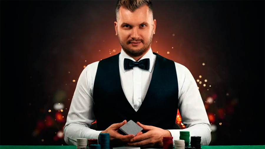casino betway with croupier